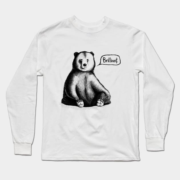 Brilliant. Long Sleeve T-Shirt by benhumber